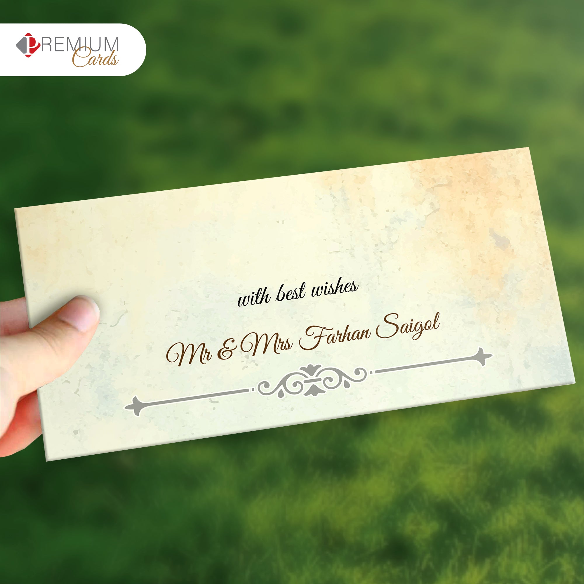 Classic Best Wishes Envelope