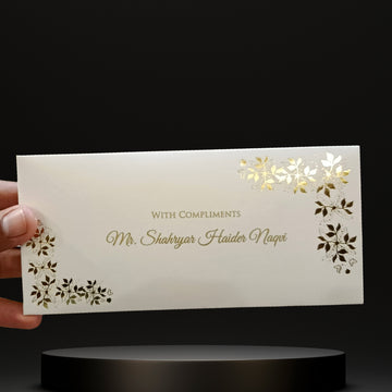 White With Golden Motifs