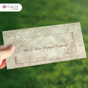 Modern  Best Wishes Envelope