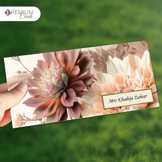 Graceful Flowers Envelope