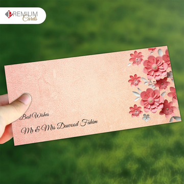 Vibrant Floral Envelope