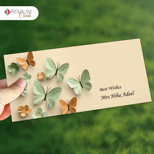 Butterfly Wishes Envelope