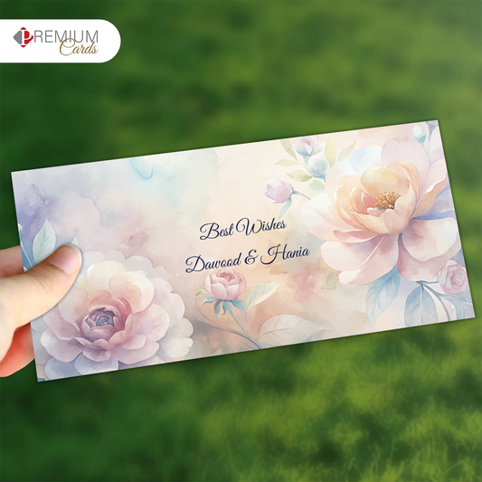 Soft Flowers Envelope