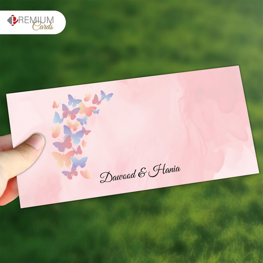 Colorful Butterflies Envelope