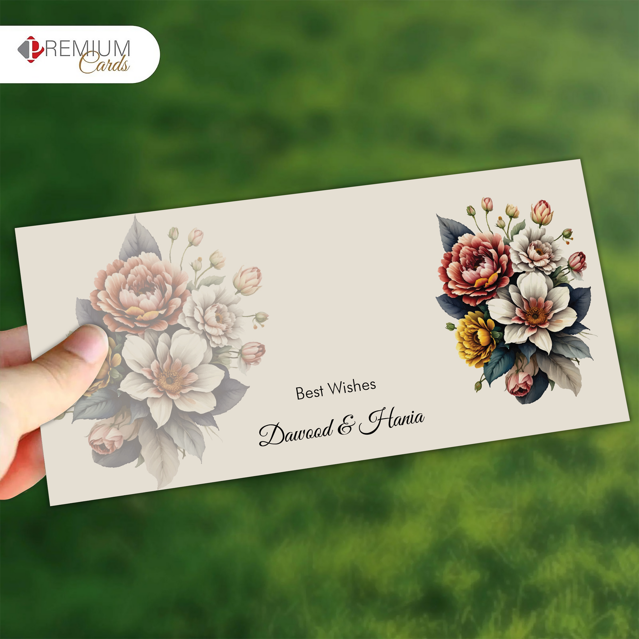 Hazy Blossoms Envelope