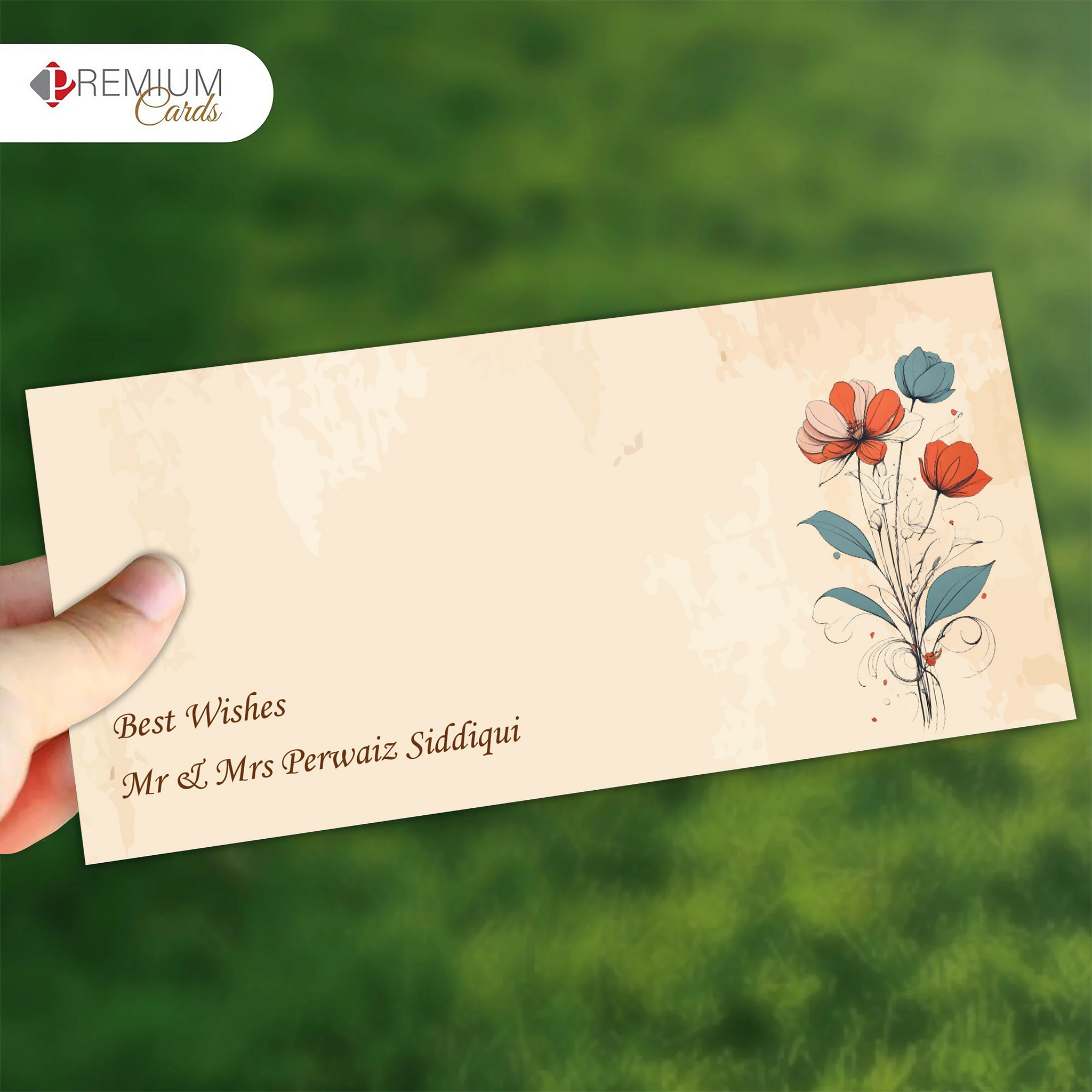 Blossom Touch Envelope