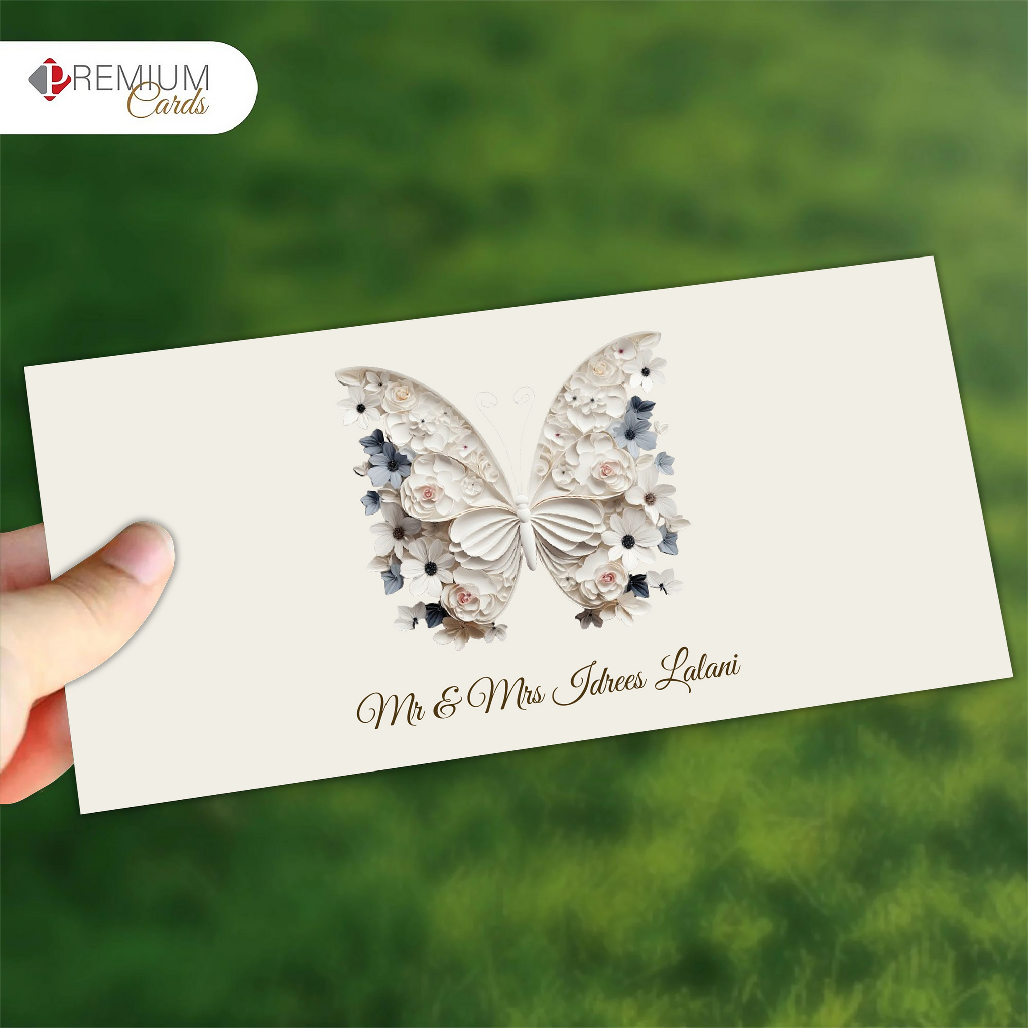 Butterfly Bloom Envelope