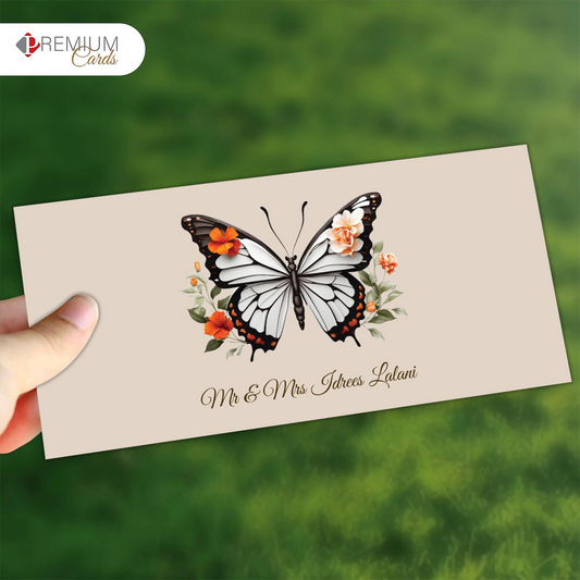 Butterfly Notes Envelope