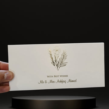 White Gleam Note Envelope
