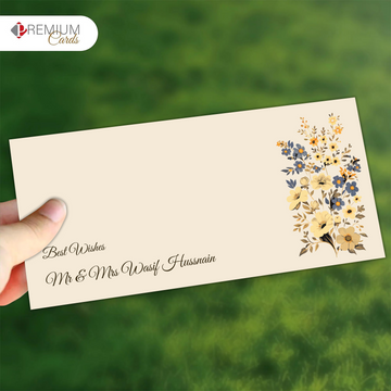 Luxurious Floral Envelope