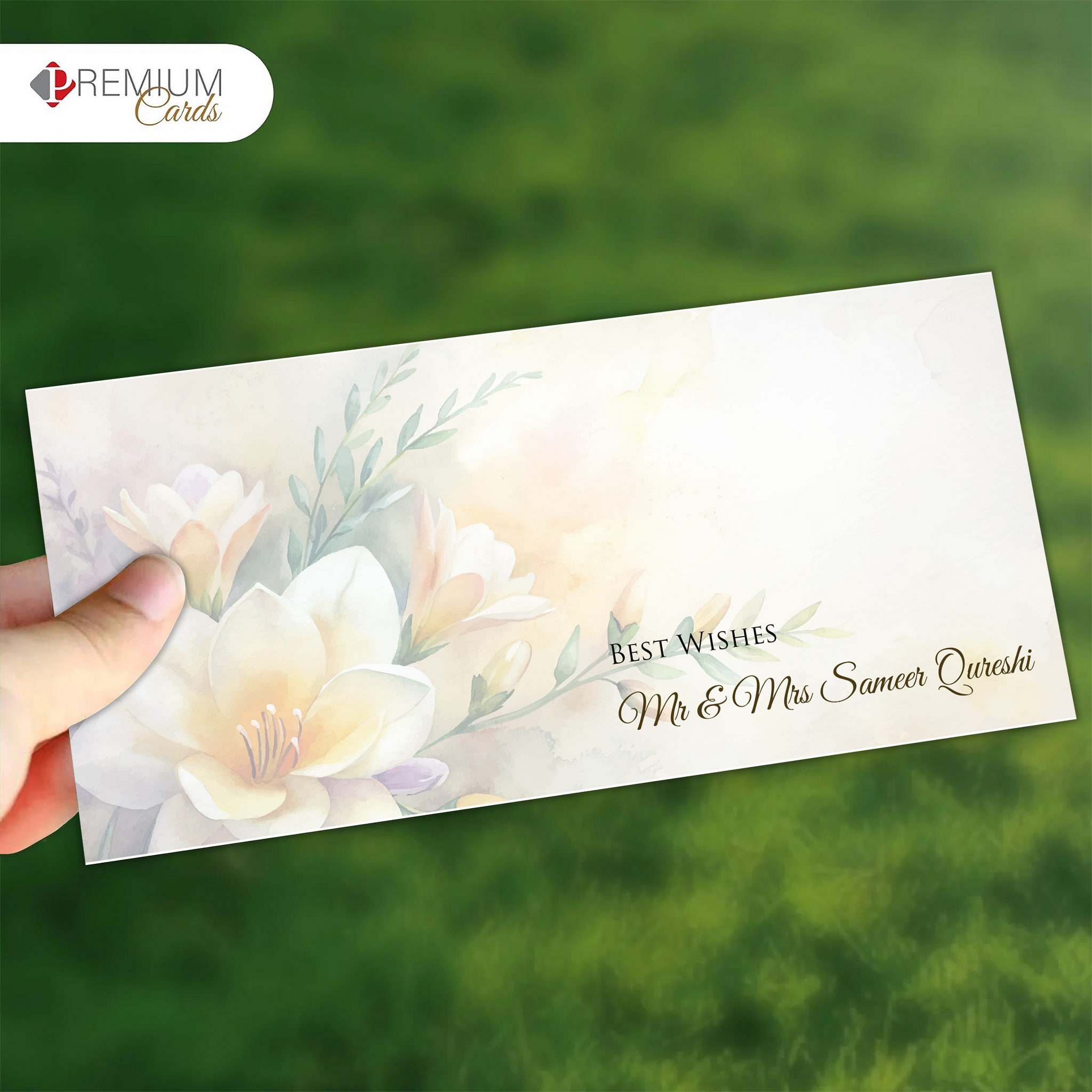 Floral Radiance Envelope