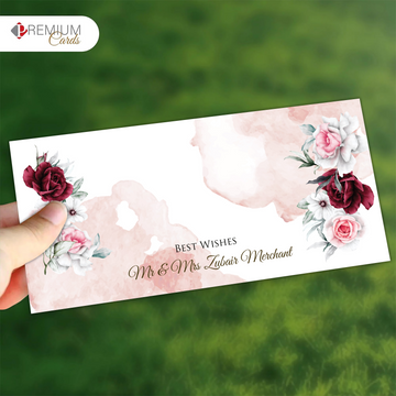 Wine Petals Envelope