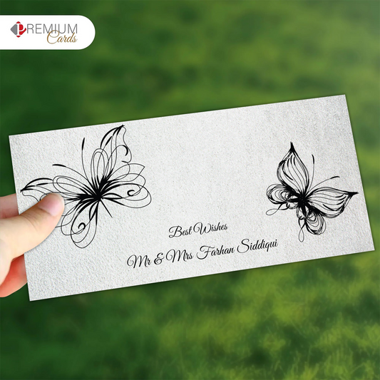 Butterfly Design Envelope