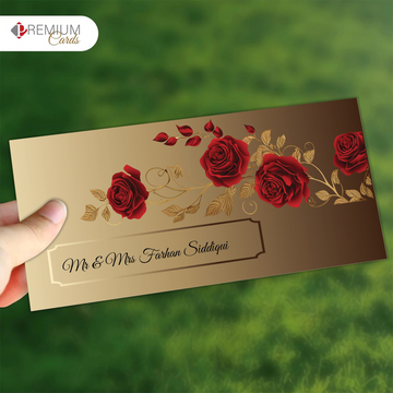 Rose Blooming Envelope