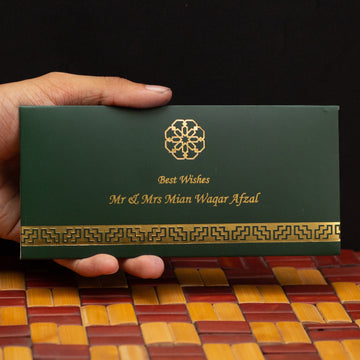 Emerald Luxe Envelope