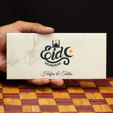 Marble Moon Eid Envelope