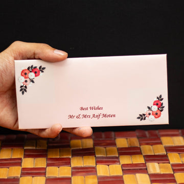 Flowered Corners Envelope