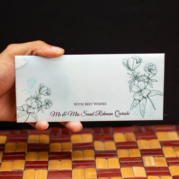 Floral Rain Envelope