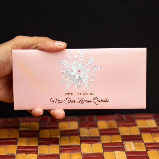 Faded Pink Envelope