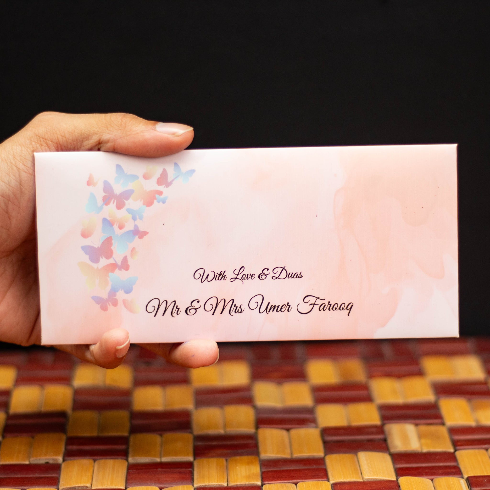 Cotton Candy Envelope