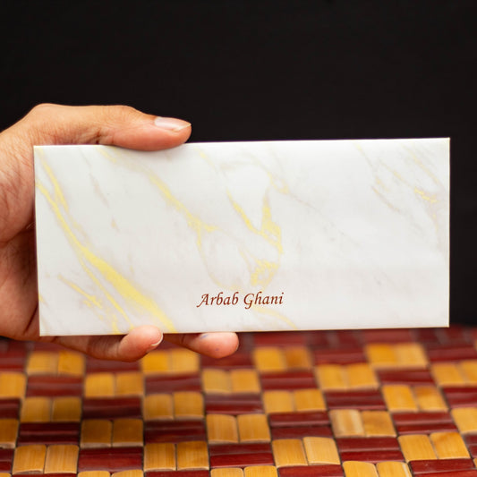 Luxe Marbled Envelope