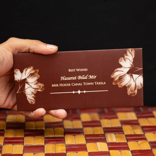 Lush Floral Envelope