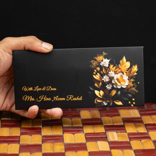 Deep Night Bloom Envelope