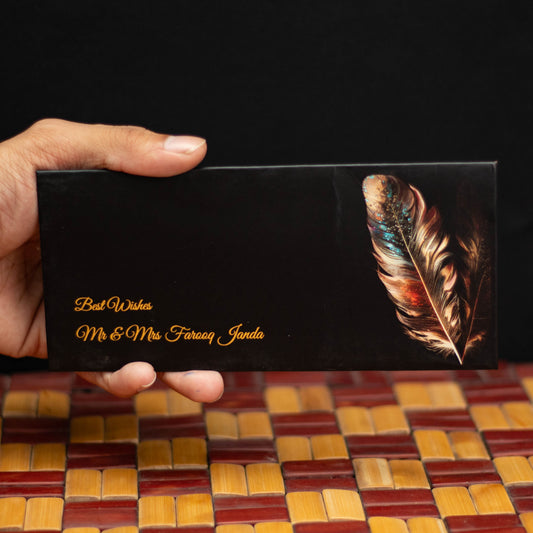 743-Painted Leaf Envelope