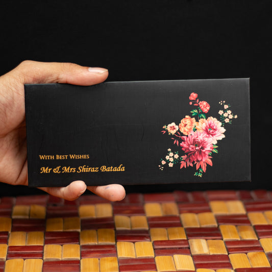 Midnight Floral Envelope