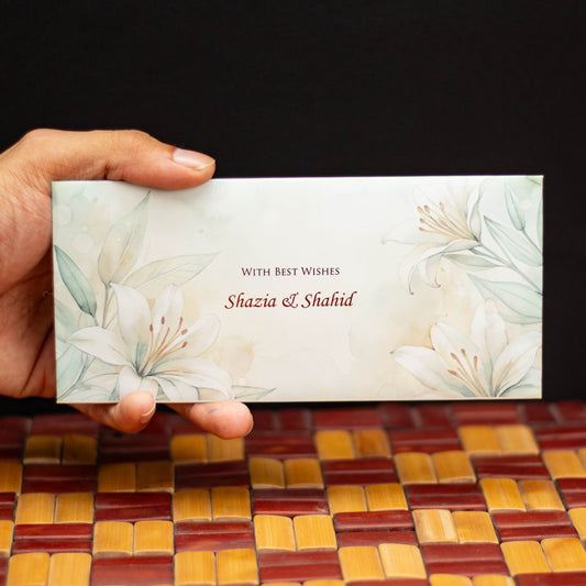 930-Textured Bloom Envelope
