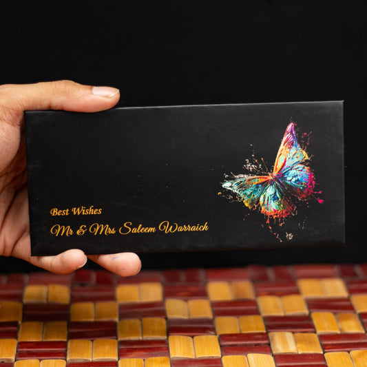 Rainbow Butterfly Envelope