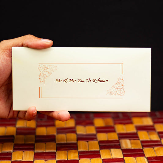 White Whisper Envelope