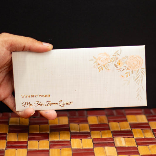 Charming Floral Envelope