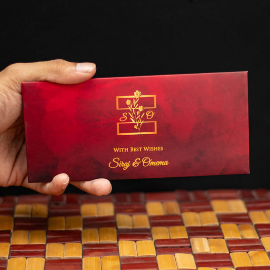 991-Wine Wave Envelope
