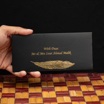 Midnight Leaf Envelope