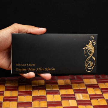 Metallic Flourish Envelope