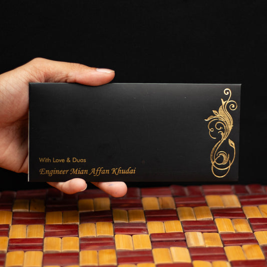Metallic Flourish Envelope