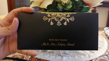 Royal Gold Motif Envelope