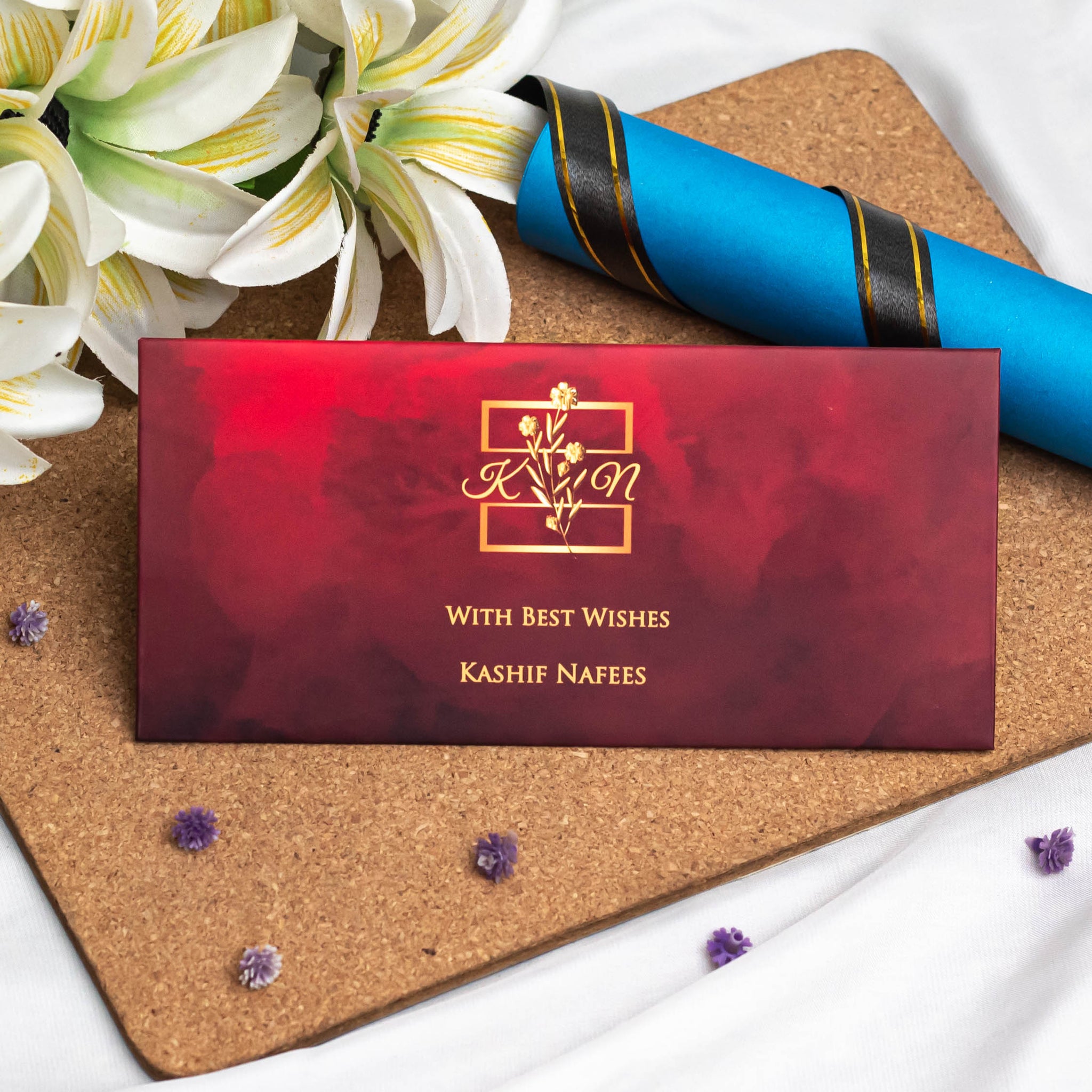 Golden Letter Delight Envelope