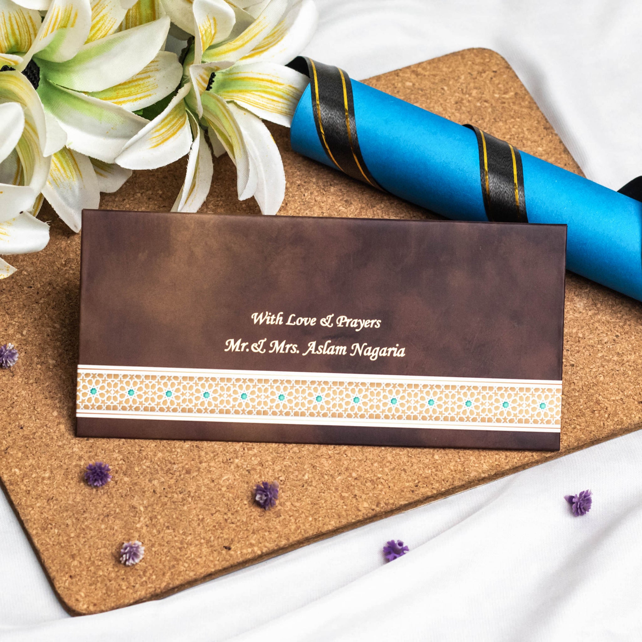 Classic Prints Brown Envelope