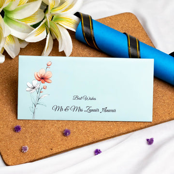 Pastel Petals Print Envelope