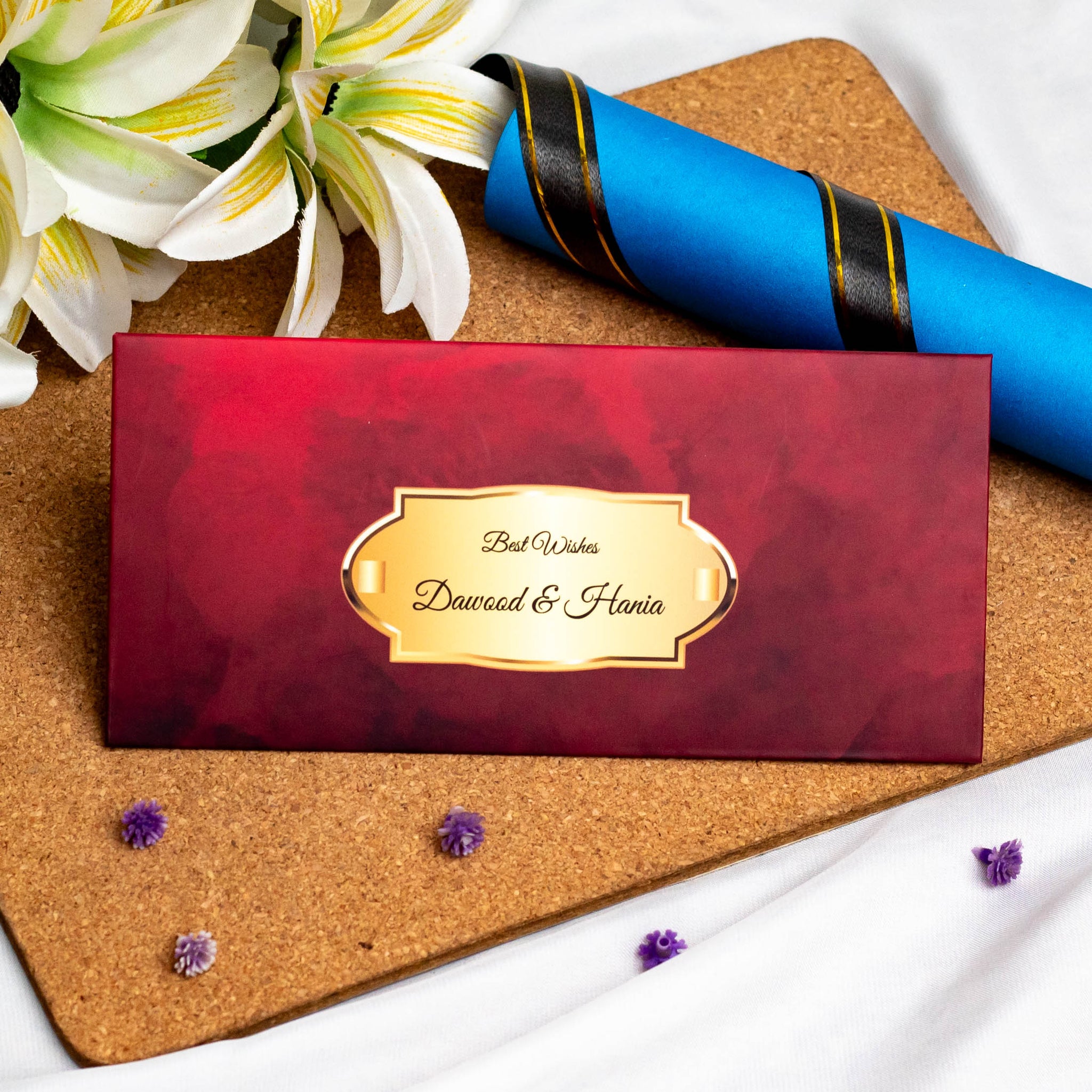 Royal Red & Gold Envelope