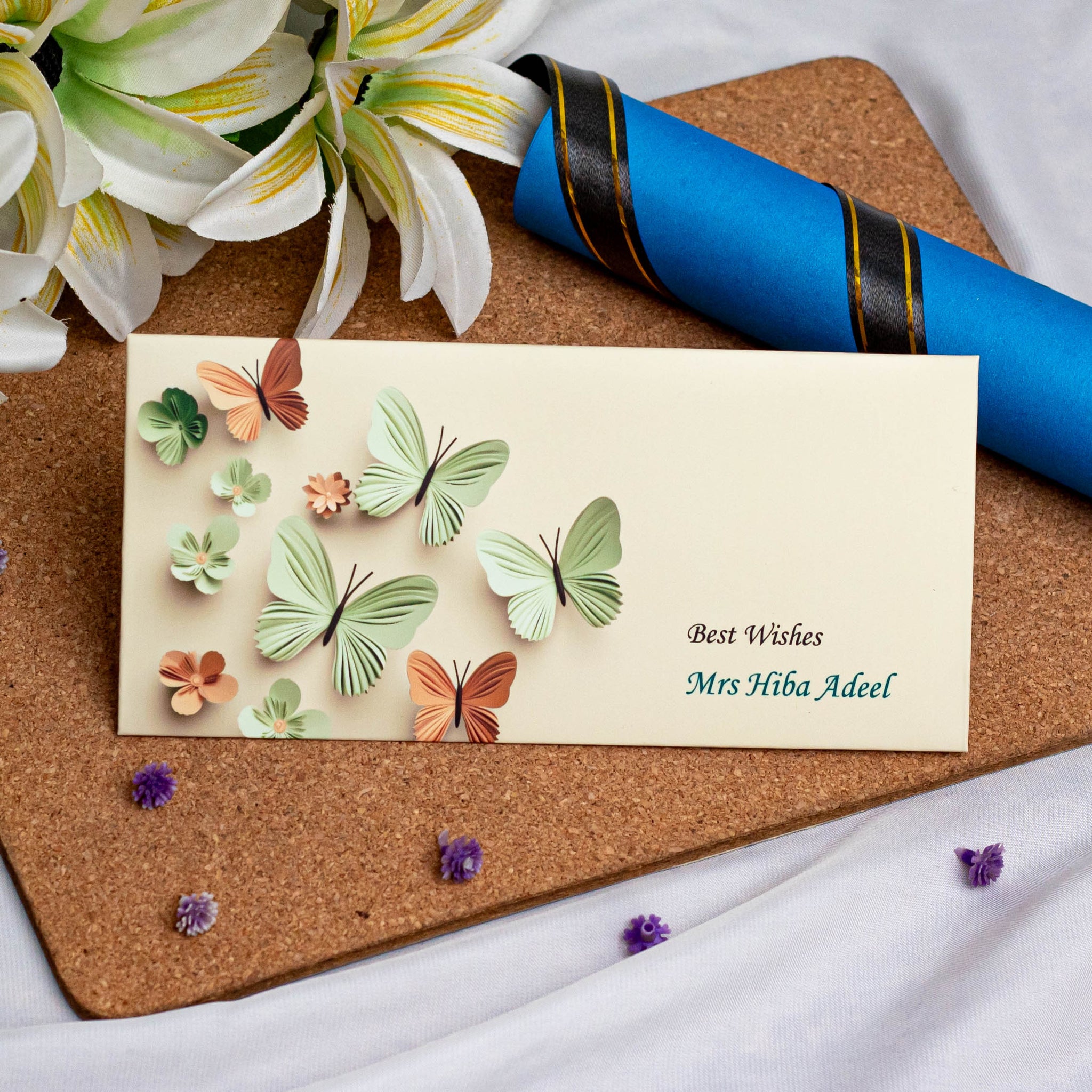 Butterfly Wishes Envelope