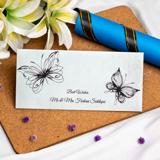 Butterfly Design Envelope