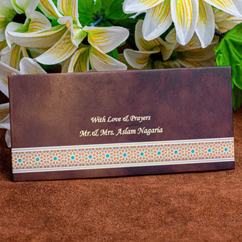 Classic Prints Brown Envelope