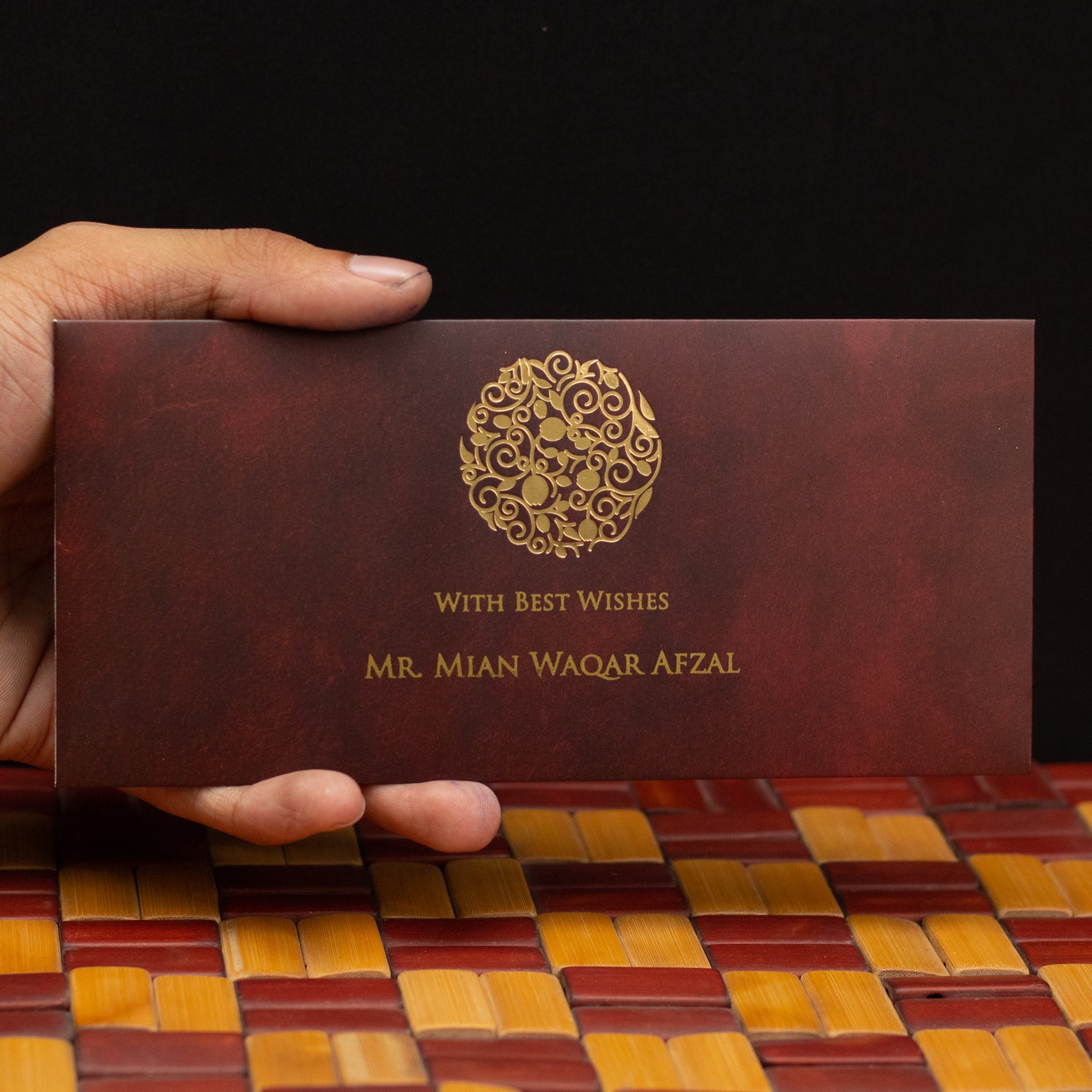 Crimson Touch Envelope