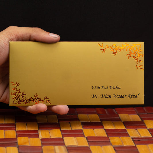 Golden Wink Envelope