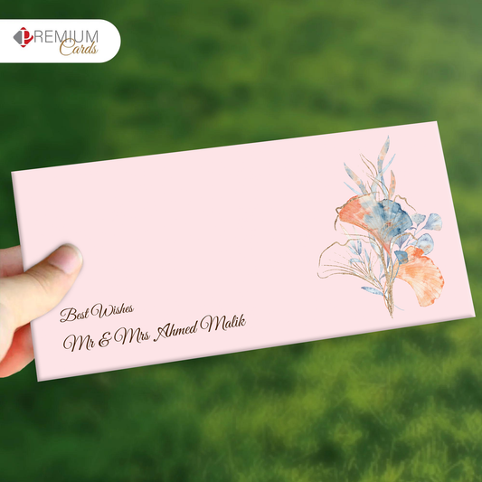 Garden Floral Best Wishes Envelope