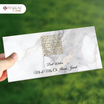 Marbled Magic Best Wishes Envelope