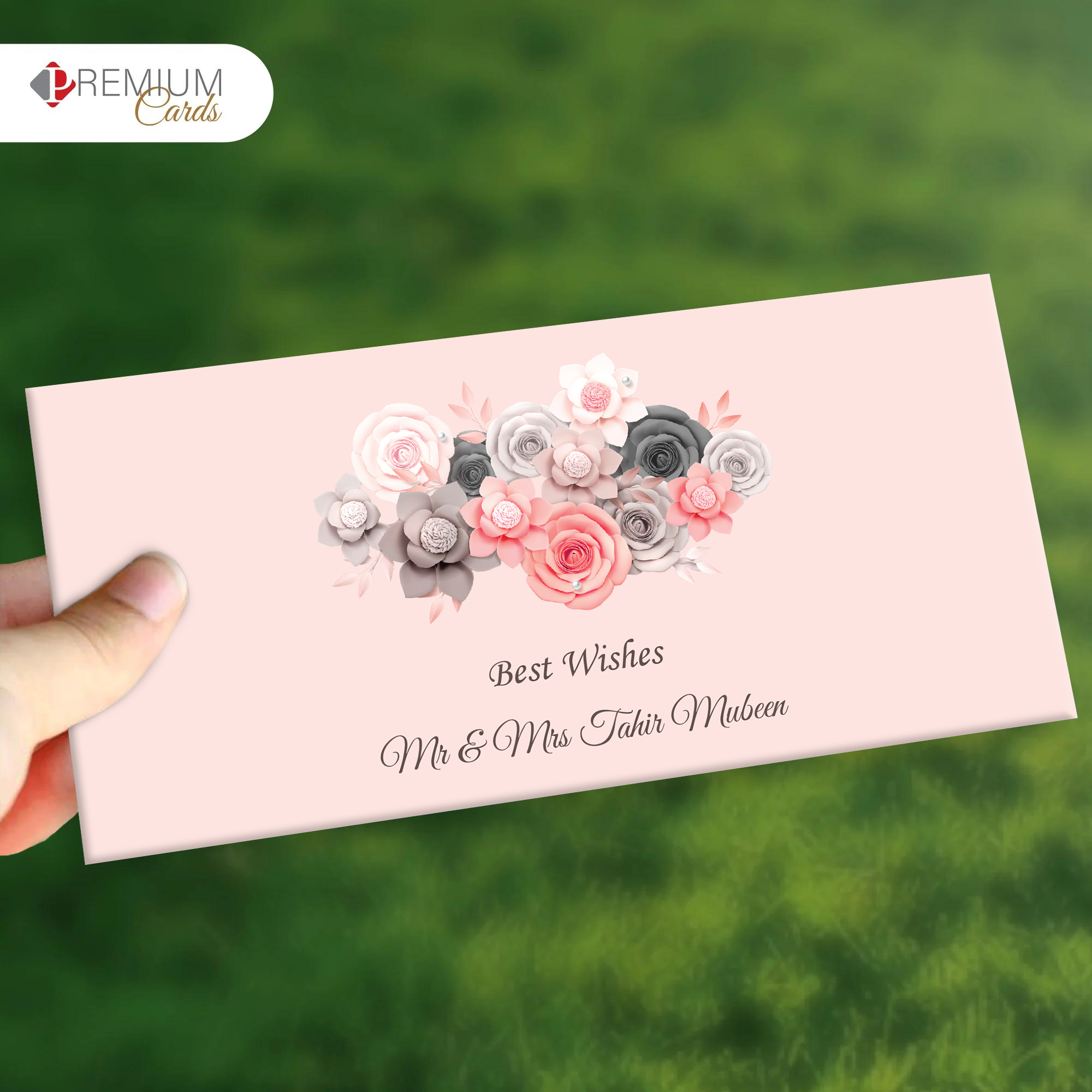 Floral Fiesta Best Wishes Envelope